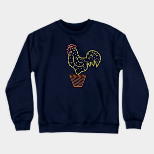 Cocktus (Rooster Cactus) Crewneck Sweatshirt